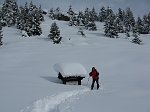 Ancora alle Baite Cassinelli e Corzene in Presolana l'8 febbraio 09 ma con tanta neve fresca!- FOTOGALLERY